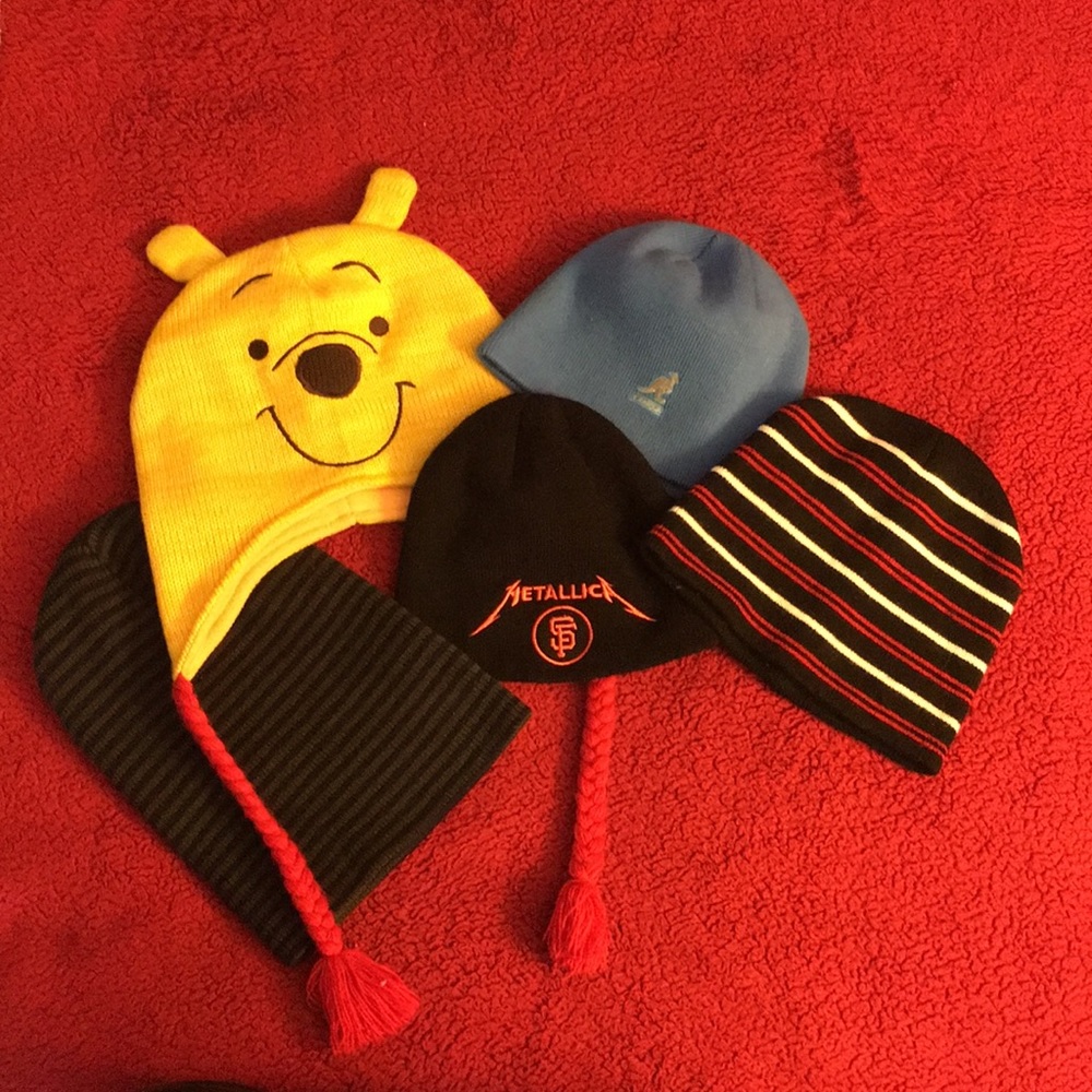 Set of 5 Beanies